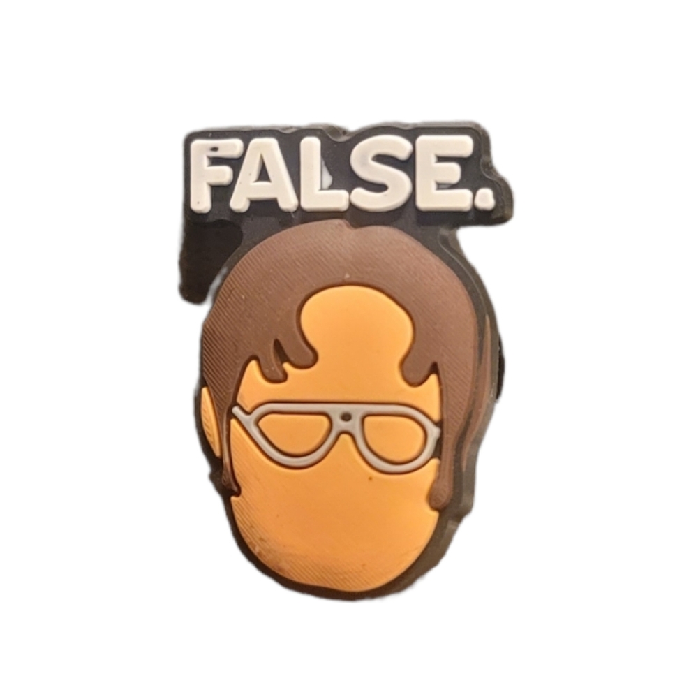 NEW The Office Dwight False Croc Charm - Picture 1 of 4